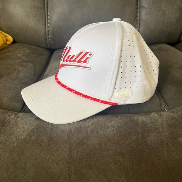 New Bogey Bros Golf Mulli Performance Rope Hat OS White - Picture 9 of 9